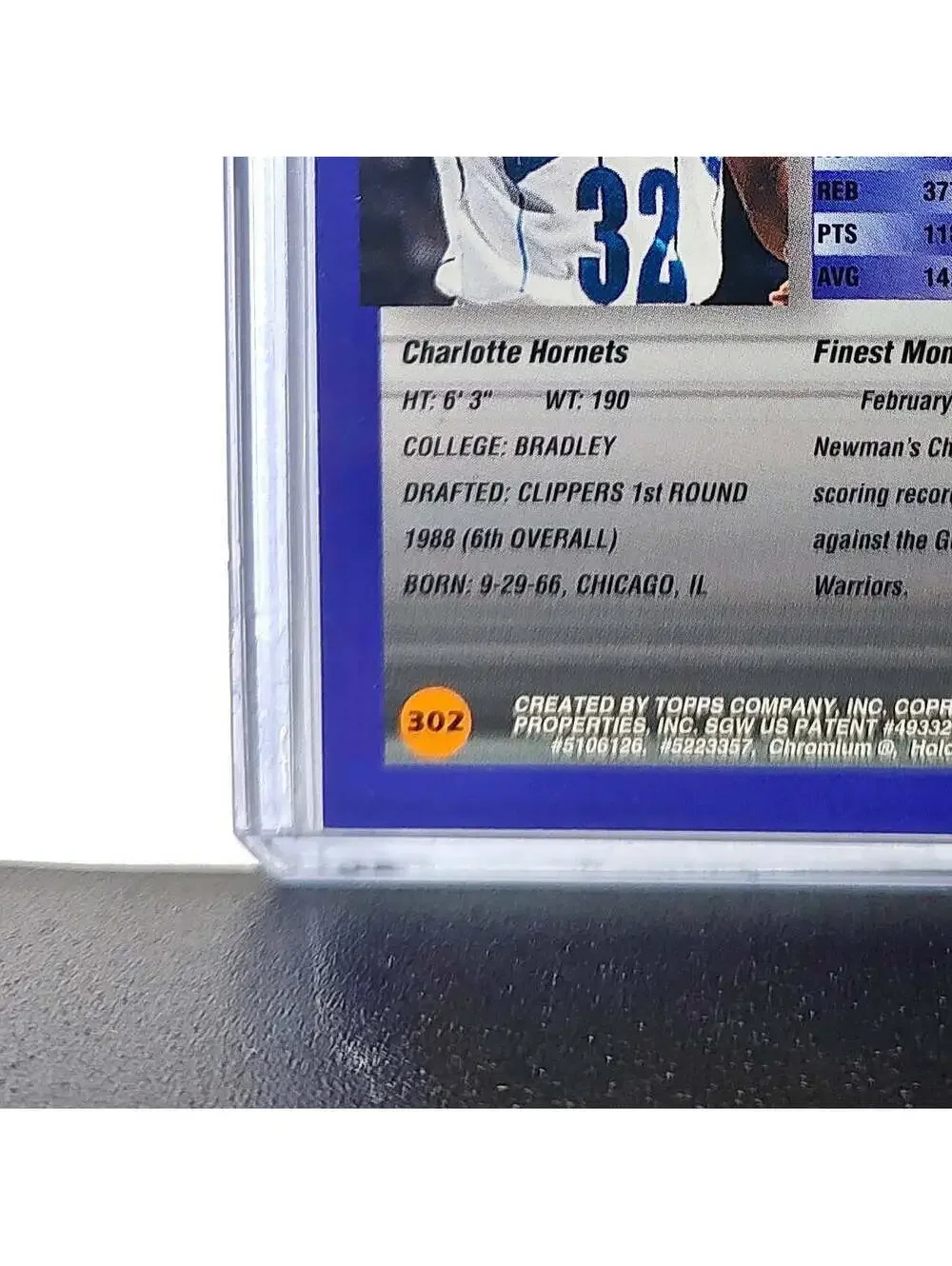 Hersey Hawkins 1994-95 Topps Finest #302 Basketball Card